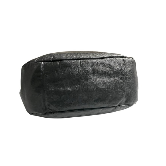 Banana Republic Black Leather Slouchy Shoulder Bag - Picture 6 of 13